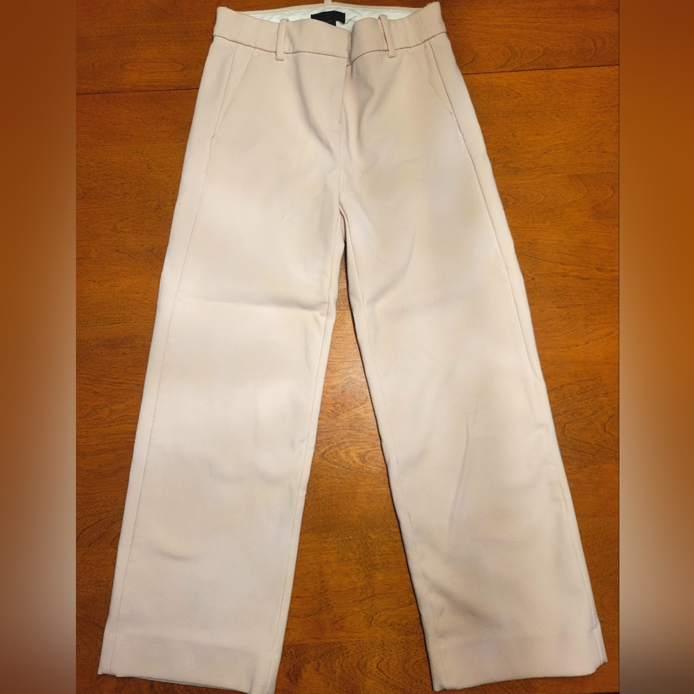 J. Crew Light Pink Tailored Pants